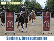 Dressur- und Springturnier auf Gut Riedhausen vom 27. bis 30 Juni 2013 Foto Veranstalter